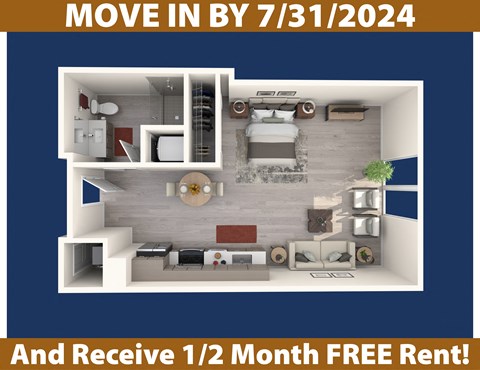 an image of a floor plan of a 2100 sq ft apartment